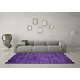 thumbnail image 3 of Ahgly Company Indoor Rectangle Oriental Purple Industrial Area Rugs, 7' x 9', 3 of 4