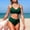 Green, variant on Womens Bikini Sets 2 Piece High Waisted Swimsuits Push Up Twist Front Bathing Suits 2026 Summer Beach Swimwear