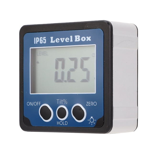 Strong Digital Inclinometer Level Angle Finder with Slope Percentage Strong Magnetic Base IP65 Water Proof
