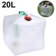thumbnail image 2 of Contenedor de agua plegable, bolsa portátil para almacenamiento de agua, jarra de almacenamiento de agua de emergencia para mochila de senderismo y equipo de supervivencia Unbranded modelStyleType, 2 of 2