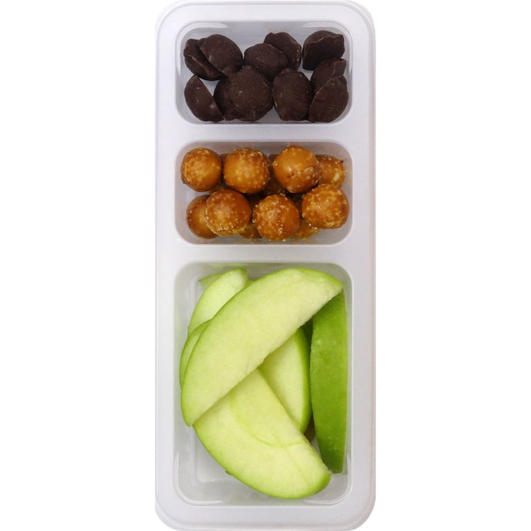 PRO2snax Sliced Apples Chocolate Caramels, & Pretzels, 2.4 oz