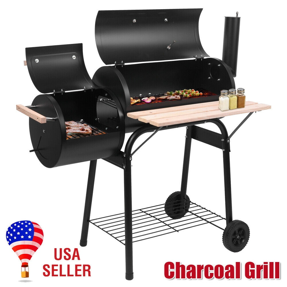 Atotoa New Oil Drum Charcoal Grill Furnace High Temperature Spray Paint Bbq  Roaster - Walmart.com