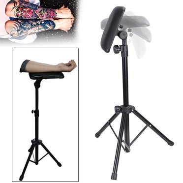 TATARTIST Adjustable Tattoo Arm Rest – A Comfy, Black Stand To Make Your Tattoo Sessions Smoother For Both You And Your Client.