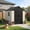 Beige 8x6 FT Shed with Floor, variant on Plastic Outdoor Storage Shed with Floor, 8 x 6 FT Resin Tool Garden Shed with DIY Window and Lockable Door, Outside Kick-it Shed for Patio,Garden, Backyard, Lawn, Beige
