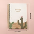thumbnail image 3 of PENGXIANG FeiraDeVaidade A5 Spiral Ruled Notebook  56 pages Lined Travel Writing Notebooks Journal  Memo Notepad Sketchbook, 3 of 7
