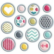 Fancy Pants Wonderful Day Mingled Brads, 14pk