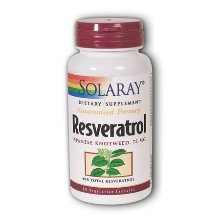 Solaray Resveratrol 60 Vegetarian Capsules