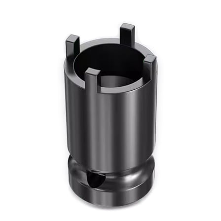 Multifunction Angle Grinder Socket Electric Wrench 4 Pronged Spanner for Quick Flange Nut Removal Power Tool Maintenance