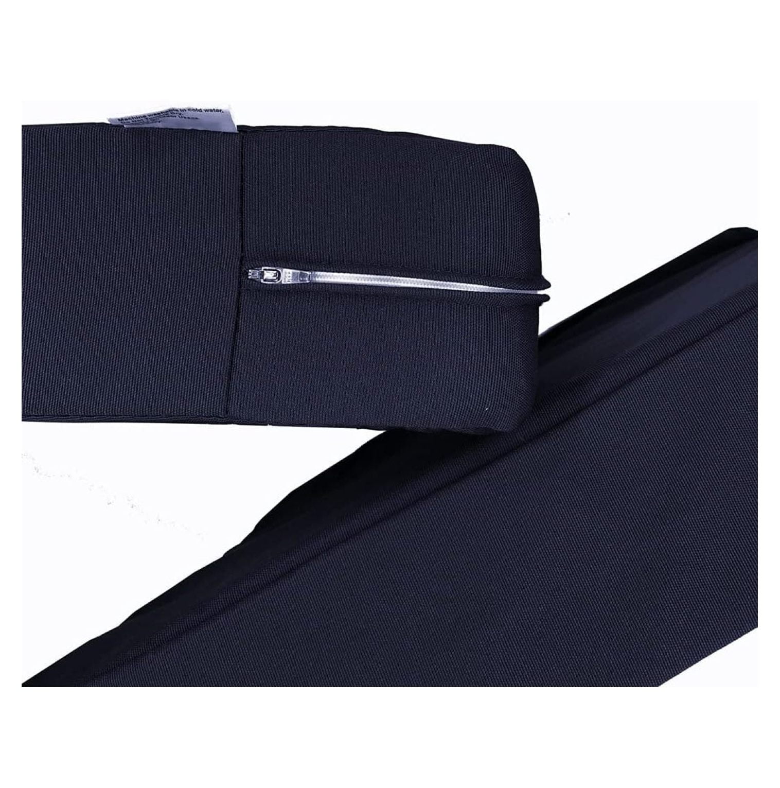 CozyLounge Midnight Dark Navy Outdoor Water Patio Chair Cushion Seat Pillow Covers (24"x24"x4" (4 Covers))