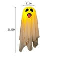 thumbnail image 3 of Pompotops ! Halloween Ghost Hanging Ghost Hanging Luminous Pumpkin Lantern Shopping Mall Shop School, Courtyard, Indoor And Outdoor Decoration Decorative Ornaments,Gift, 3 of 8