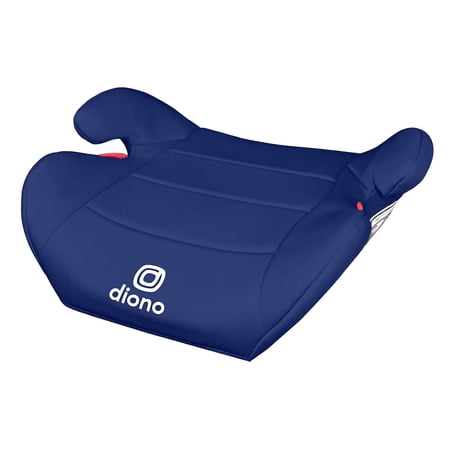 Diono Solana Lite Backless Booster Car Seat for Kids, Lightweight Travel Booster Seat, Machine Washable Cover, Fits Children 40-100 lbs, Blue Surge