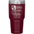 thumbnail image 1 of Prescription Coffee Rx Tumblers 30oz Insulated Tumbler/Maroon, 1 of 1