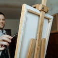 thumbnail image 5 of KAKOWELY Chocolate Smooth Plastic Painting Canvas Frame Set Easy to Install for Display Rack Use,19.69"X15.75"X0.71", 5 of 5