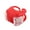 Red, variant on Frogs Shape Bicycles Warning Light With 6 Lighting Pattern Regulable Mount Water Resistant Charging