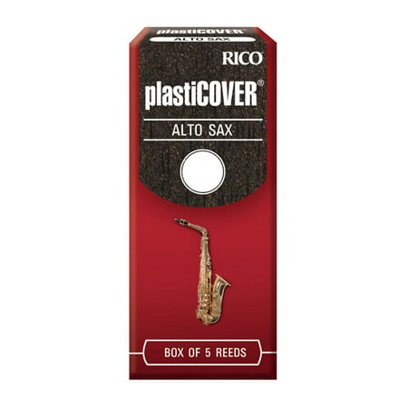 Rico Plasticover Alto Saxophone Reeds 5-Pack 2.0 (Best Alto Saxophone Reeds)