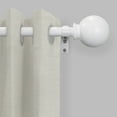 thumbnail image 2 of Mainstays 1/2” White Ball Adjustable Curtain Rod, 28”-48”, 2 of 4
