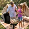 thumbnail image 2 of Biotree 1600W Portable Electric BBQ Grill with Removable Non-Stick Rack-Black Outdoor Cooking Patio Summer, 2 of 9