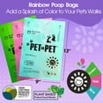 thumbnail image 2 of Bolsas para excremento de perro PET N PET, 270 rollos con aroma a lavanda, 2 of 6