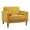 A-Yellow, variant on DREAMSIDEA Modern Upholstered Corduroy Accent Chairs Comfy Armchair Reading Chair with Pillows for Living Room Bedroom Reading Room,Beige