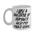 thumbnail image 1 of I Like a Handful of Humans and My Maine Coon. Maine Coon Cat 11oz Mug, Unique Maine Coon Cat Gifts, Cup F Cat Lovers, 1 of 2