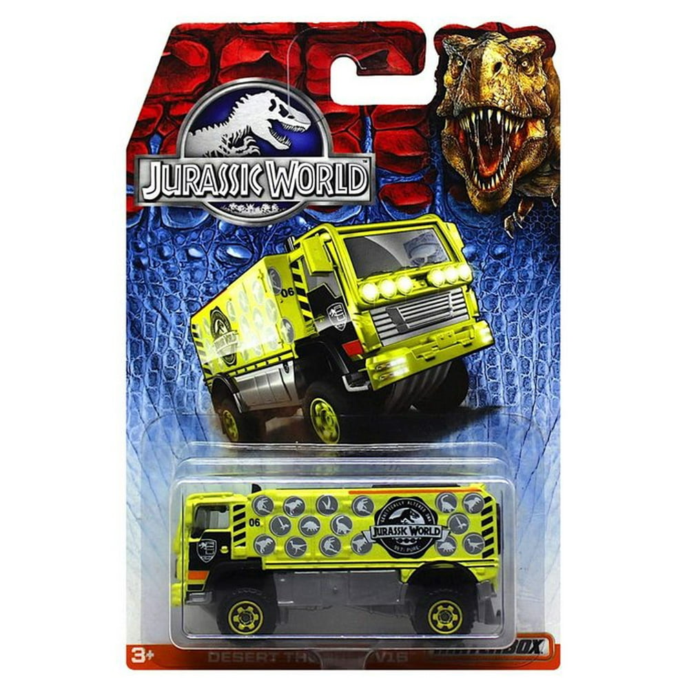Jurassic World Matchbox Desert Thunder V16 DieCast Toy Car Walmart
