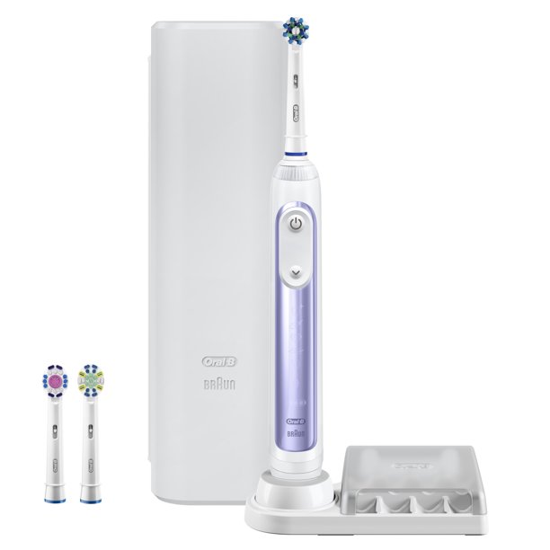 OralB 7500 SmartSeries Electric Toothbrush, Orchid Purple Walmart