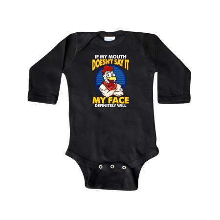 

Inktastic Rooster Gift Baby Boy or Baby Girl Long Sleeve Bodysuit