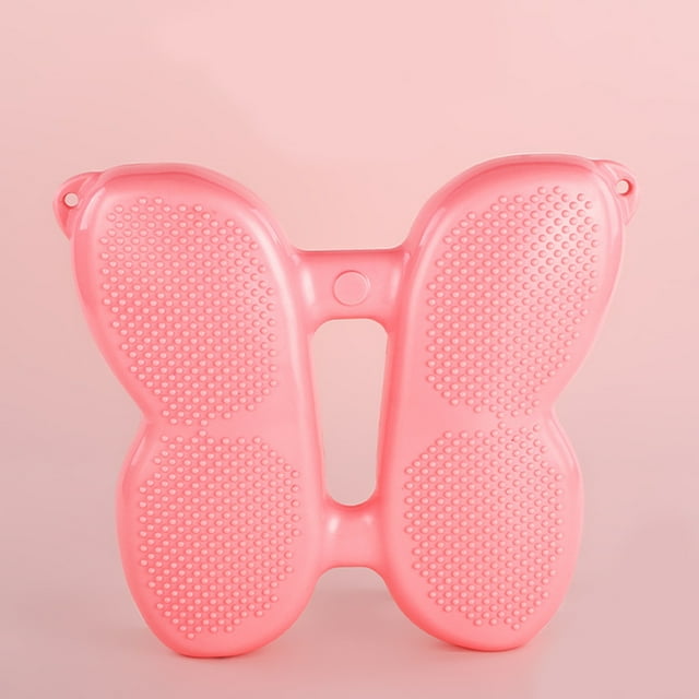 OUNONA Inflatable Stepper Exercise Machine Pink PVC 1Set for Knee Impact Reduction