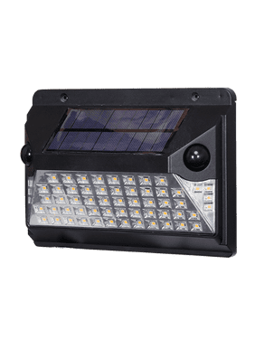 Hyper Tough 1000 Lumen LED Motion Activated Solar Path Light, Wall Mounting