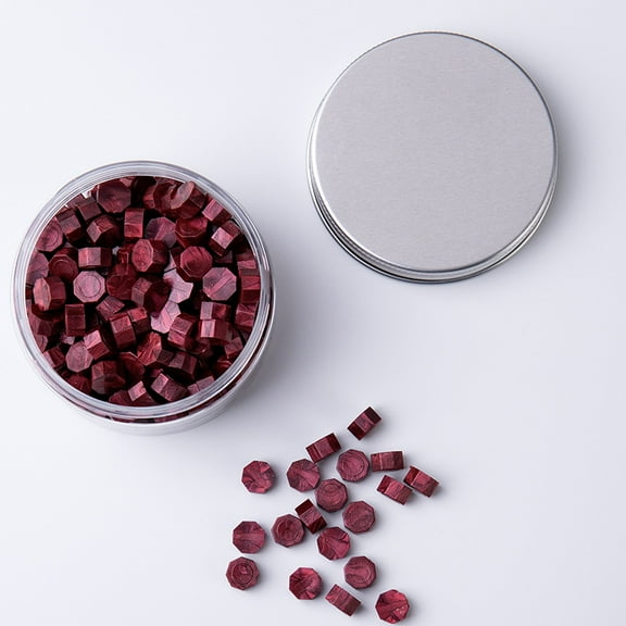 XmhyTop-A Sealing Wax Beads 2 Pcs for Letter Sealing & Crafts, Premium Wax Seal Stamps Supplies, Decorative Craft Wax Beads,S29