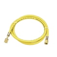thumbnail image 1 of Unique Bargains 1.5m 1/4 SAE Thread Connector 600PSI Refrigeration Charging Hose Tube Yellow, 1 of 4