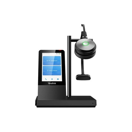 UPC: 0841885105851 | Yealink WH66 Mono Teams 4.0 inch (480 x 800) capacitive touch screen Yealink Acoustic Shield Technology 2-ports USB 3.0 hub Wireless mobile phone charger Crystal speakerphone Supports busylight Teams