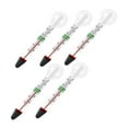 thumbnail image 4 of Runquan 5 Pieces Floating Aquarium Thermometer Double Layered Glass with Suction Cup, 4 of 8