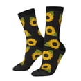 thumbnail image 1 of Fotbe Sunflowers Calcetas Largas con Estampado para Hombre y Mujer – Calcetas de Compresión Transpirables y Elásticas, Viajar y Uso Diario Talla 5-11, 1 of 6