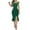 Army Green, variant on RYRJJ Womens Wedding Guest Dress Off Shoulder Bodycon Dress Ruffle Hem Split Cocktail Evening Party Midi Dresses(Army Green,L)