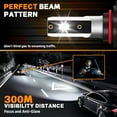 thumbnail image 2 of LECCIBUB LED Headlight Bulbs fit for Chevrolet Silverado 2500 2015-2018,9005 High Beam + H11 Low Beam + 5202 LED Fog Light Bulb,6500K White,Plug and Play,Pack of 6, 2 of 7