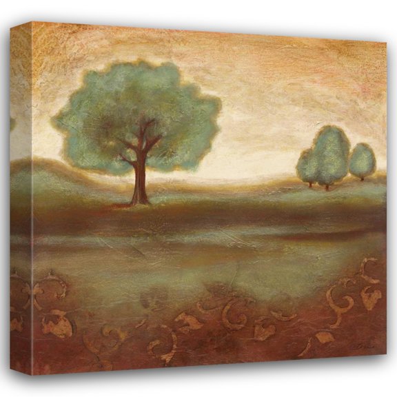 Susan Osborne 26x26 Gallery Wrapped Canvas Wall Art Titled - Summer Glow I