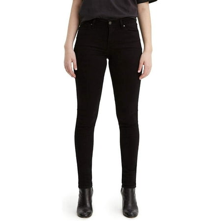 Women's Levi's® 711™ Skinny Jeans Color: Soft Black Size: 30(US 10)S