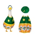 thumbnail image 2 of dajkiuy Easter Porch Goose Outfits for 23" Lawn Goose Statue, for Easter Party Patio Yard Outdoor Decoration, 2 of 9