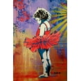 thumbnail image 2 of AbcArtAttack 23x32 Black Ornate Wood Framed with Double Matting Museum Art Print Titled - Lifes A Dance 2, 2 of 4