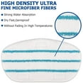thumbnail image 2 of 10 Pack Replacement Steam Mop Pads Compatible PurSteam PurSteam Steam Mop Cleaner ThermaPro 10-in-1, 2 of 8