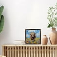 thumbnail image 4 of Highland Cow Wildflower Meadow Sky Wooden Sign Wall Plaque - Vintage Art Decoration, Wall Decoration - Ideal Gift For Home Decoration, Living Room, Bathroom, Bedroom, Garden, Dining, Bar, Cafe, Fes, 4 of 7