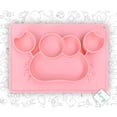 thumbnail image 1 of Plato Silicón Cangrejo P/ Niños Bebés Rosa Antiderrapante Billu Billu PS-CANROSA, 1 of 2