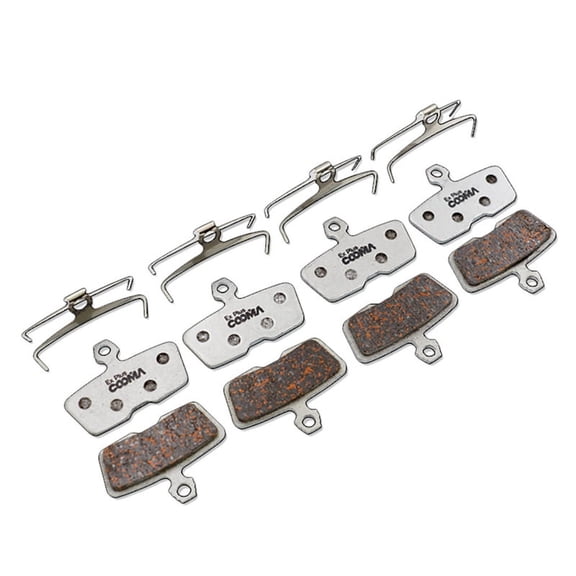 4 Pairs Plus Bicycle Disc Brake Pads for AVID Code 2011 Code R Guide RE Disc Brake,Alu-Alloy