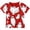 3#A-Red25, variant on Kiijoy Girls Halloween T Shirt Short Sleeve Pumpkin Graphic T-Shirt for Kids, Sizes 2-3