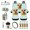 Cow Sunflower Butterfly, variant on FOR U DESIGNS Horse Clouds Print Car Accessories Full Set of 15 Car Seat Covers Steering Wheel Cover Air Vent Storage Holder Seatbelt Strap Pad Cup Coasters Rear View Mirror Cover Keychain