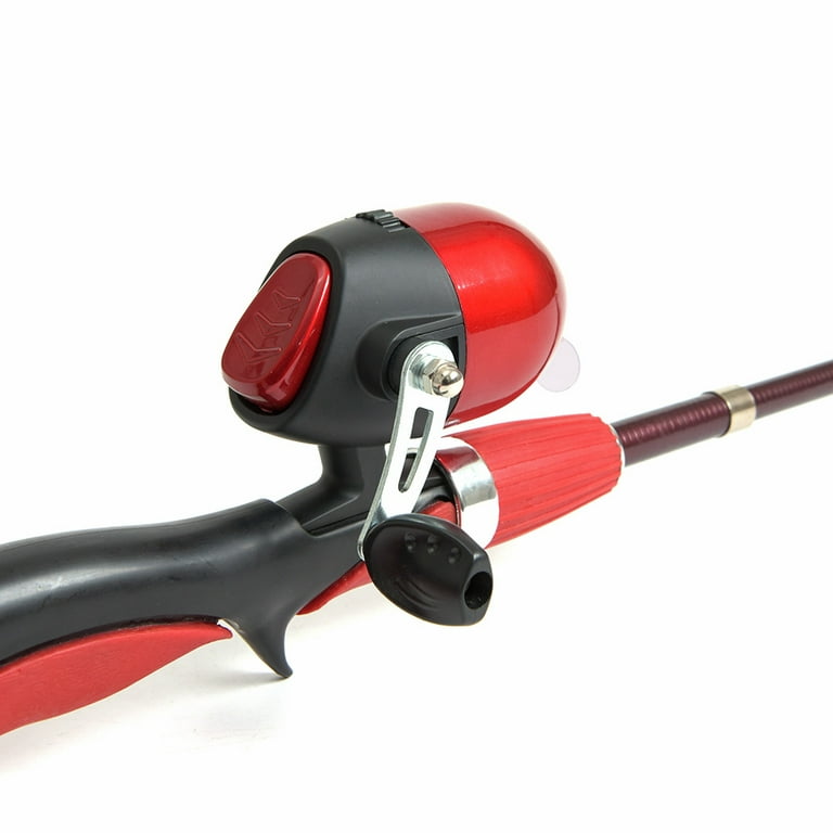 Lixada Portable 1.4m Telescopic Fishing Rod and Closed Fishing Reel Combo, Size: 91