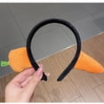 thumbnail image 5 of Fiudx Diadema de Zanahoria, Accesorio Divertido para El Lavado Facial, Ideal para Eventos de Cosplay, Regalo Novedoso Fácil de Usar, Fiesta de Máscaras de Halloween, Ideal para Mujeres, Diseño Único, 5 of 5