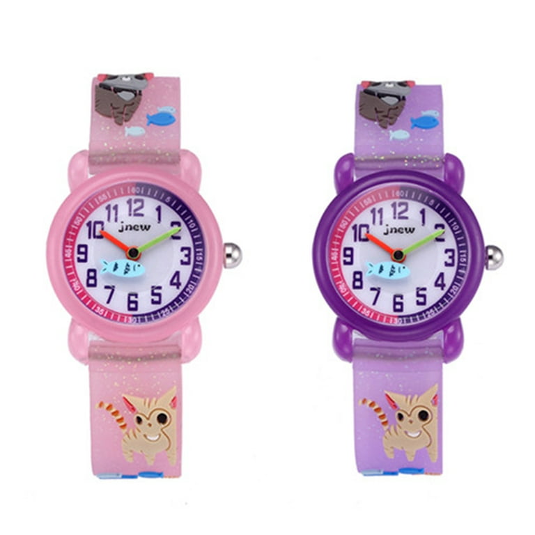 Watches Cute Watch Gab Watch for Kids Toddler Watch Watch for Children  Lovely Watch Water Proof Cute Pink Pupils