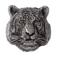 thumbnail image 2 of Hebilla del cinturón occidental del vintage Zulema Cabeza de Tigre, 2 of 6